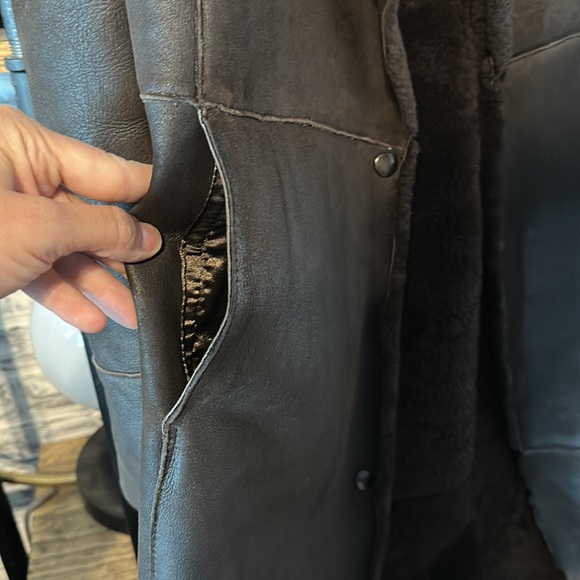 ZADIG & VOLTAIRE SHEARLING COAT - Picture 13 of 14